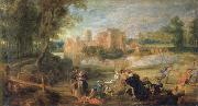 Peter Paul Rubens Castle Park painting
